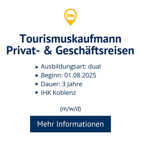 Ausbildung 2025 _ Tourismuskaufmann_-frau Privat- & Geschäftsreisen