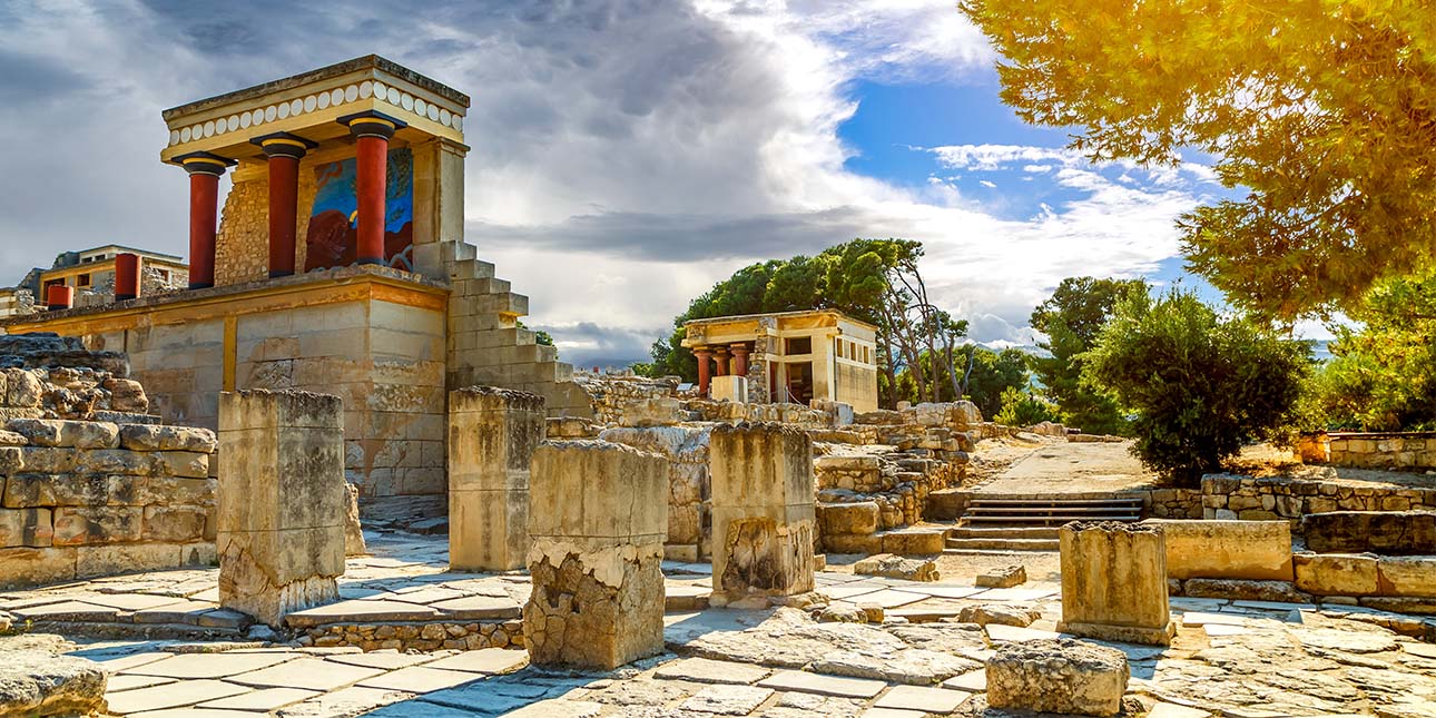 Griechenland-Kreta-Palast-von-Knossos