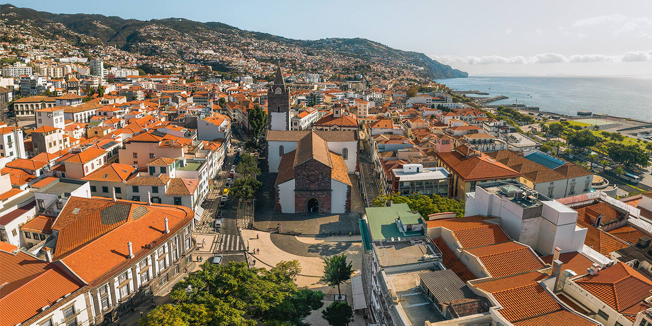 Stadt Funchal auf Madeira
