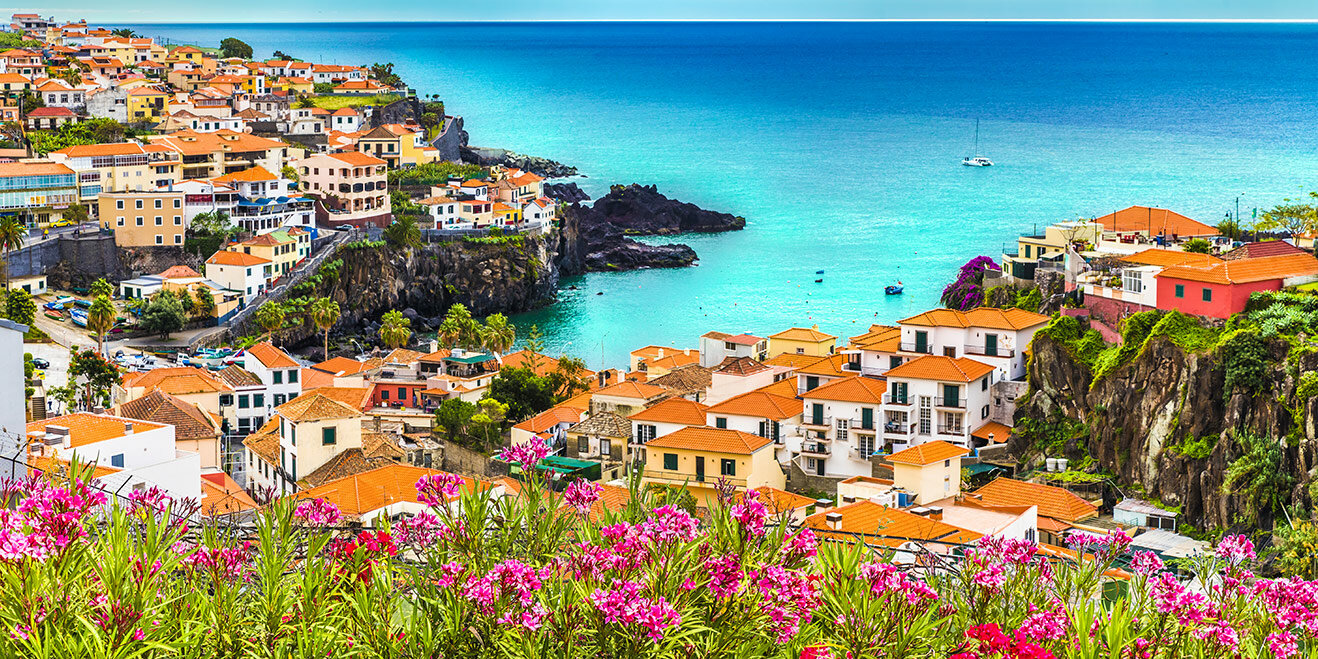 Malerische Städte von Madeira