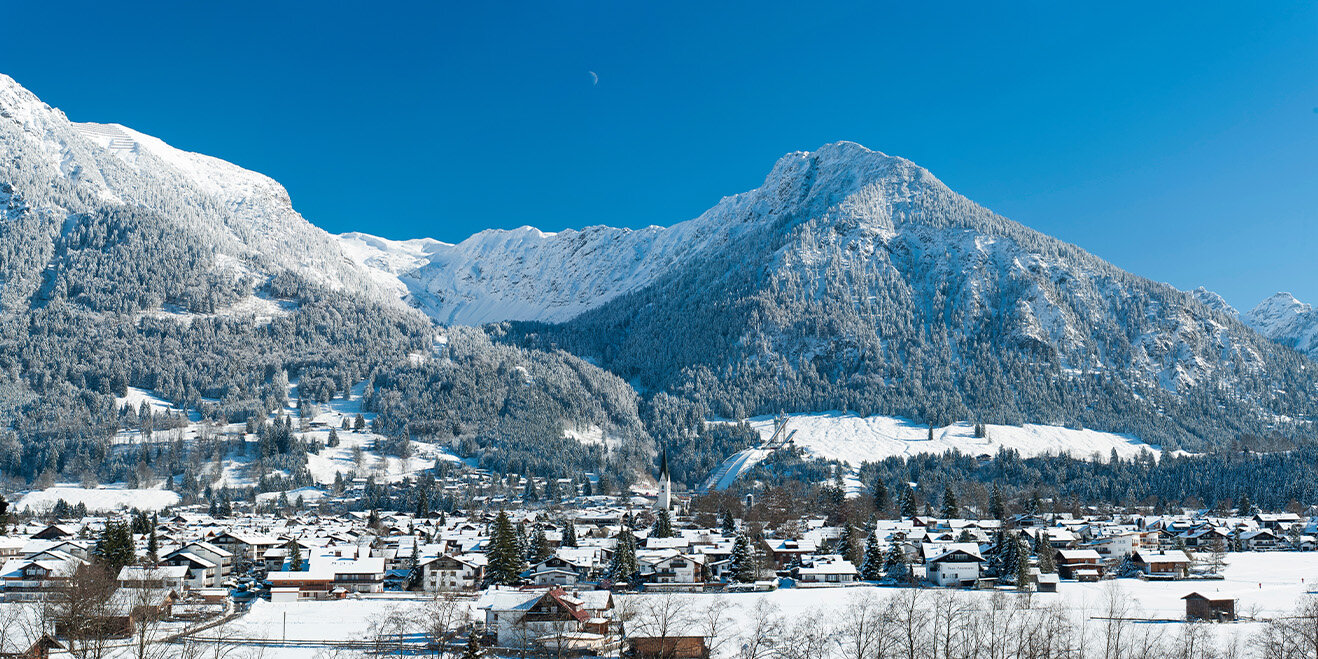 Oberstdorf im Winter