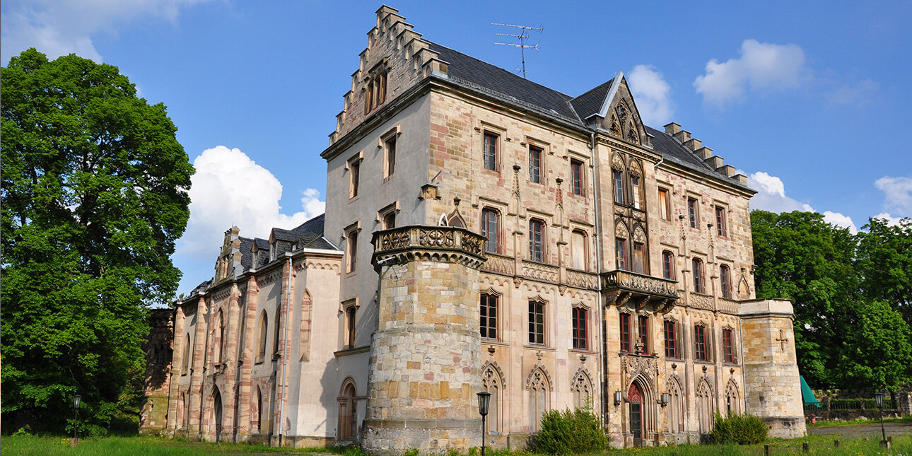 Schloss Reinhardsbrunn im Thüringer Wald