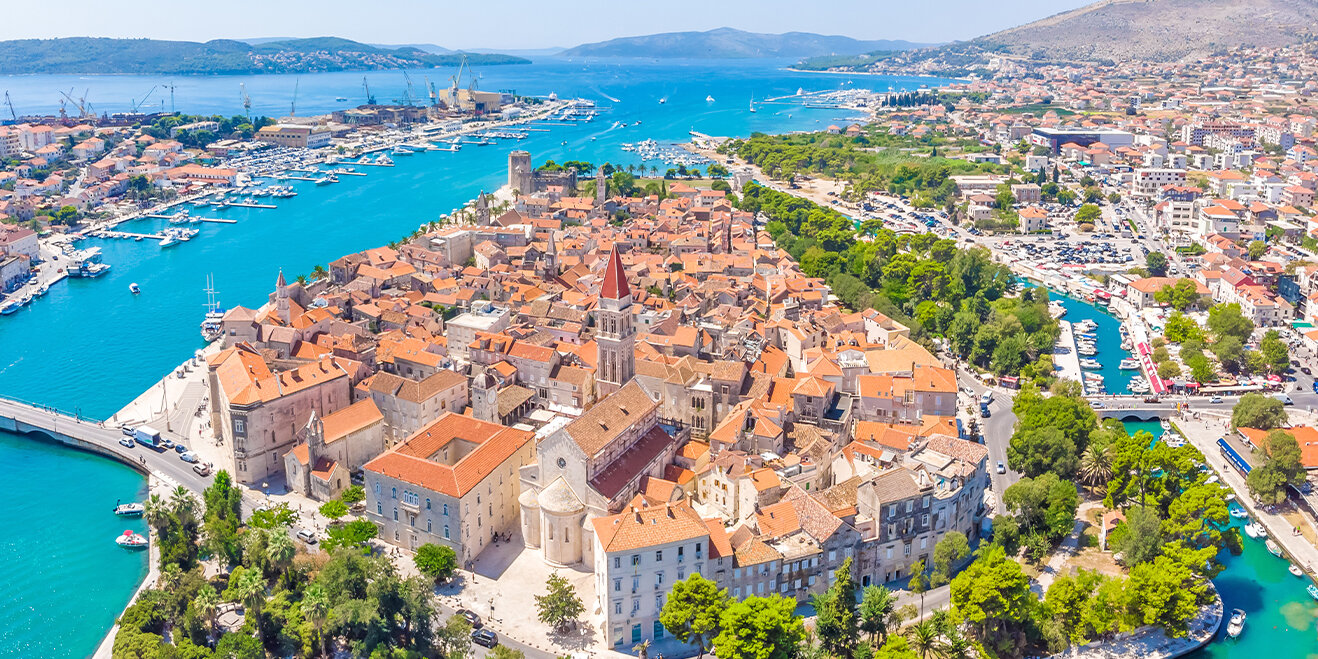 Trogir in Dalmatien in Kroatien