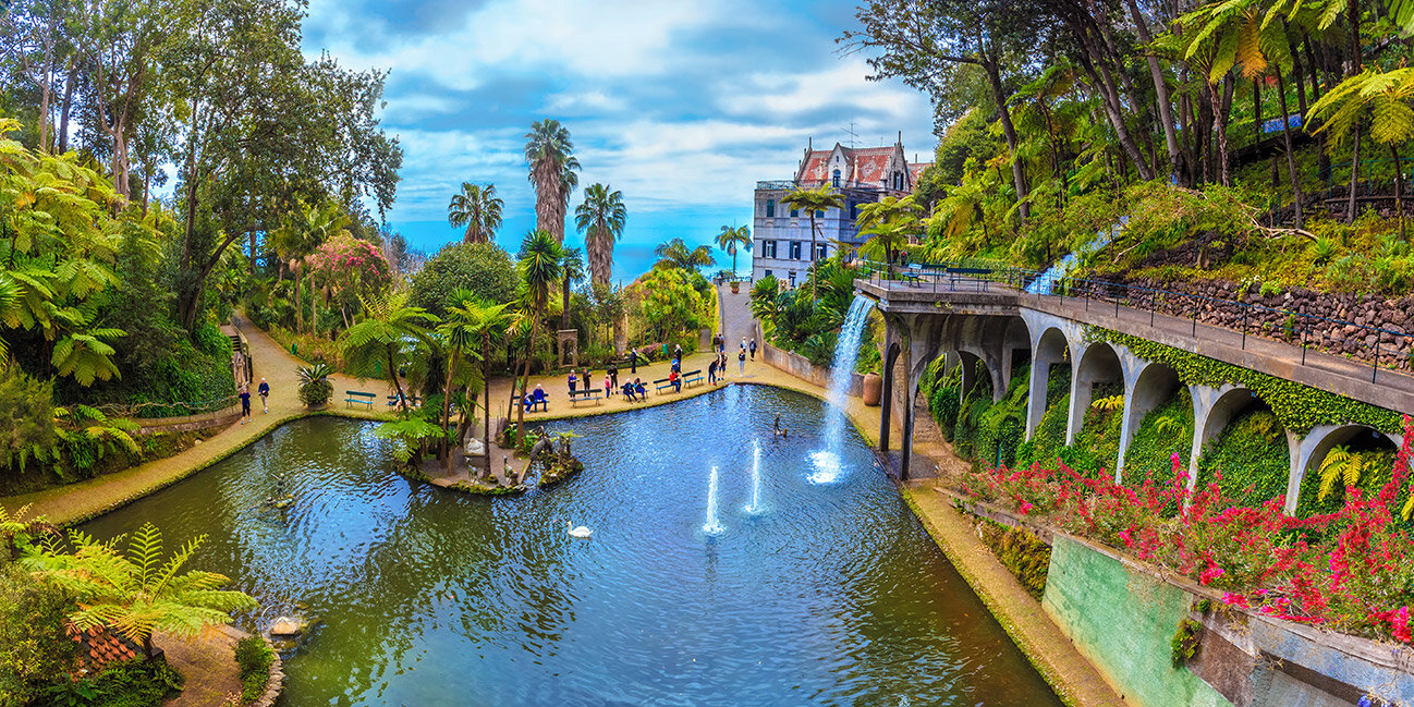 Tropischer Garten Funchal_Madeira