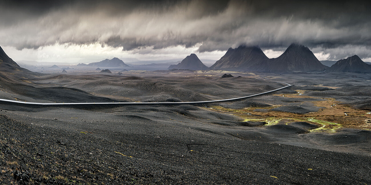 Vulkanlandschaft in Island