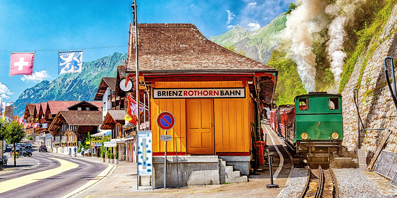 Station der Brienz-Rothorn-Bahn