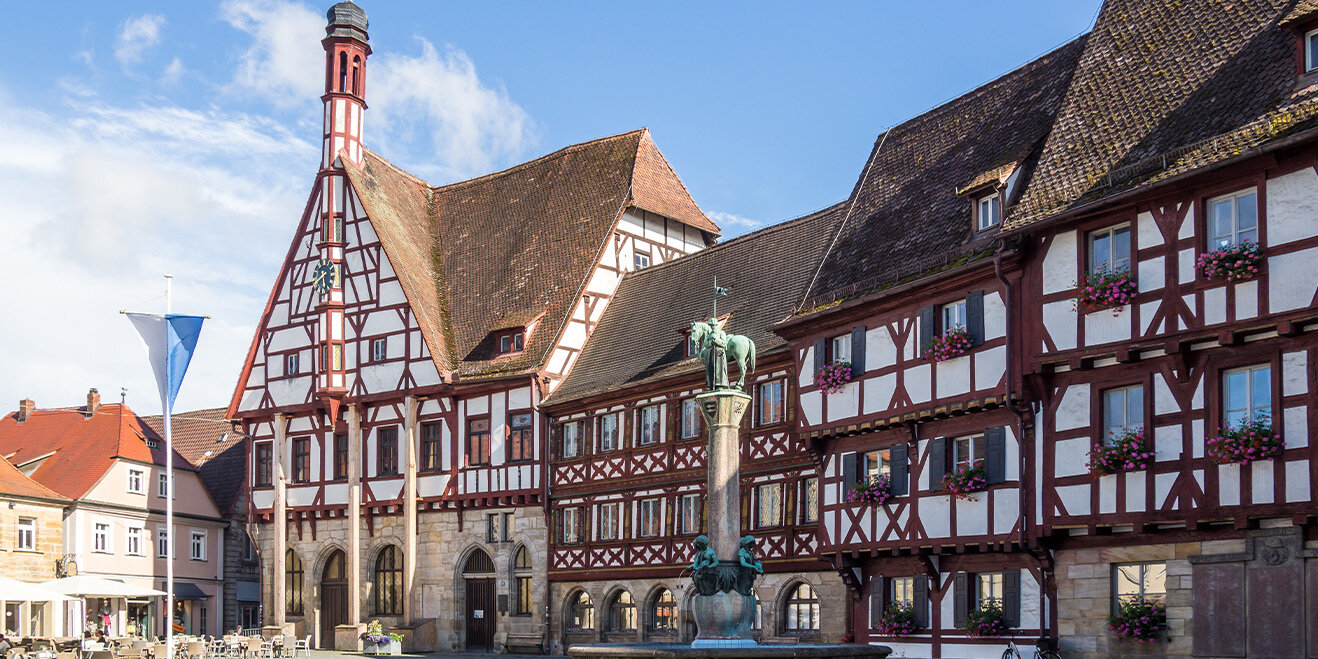 Die Altstadt von Forchheim in der Fränkischen Schweiz