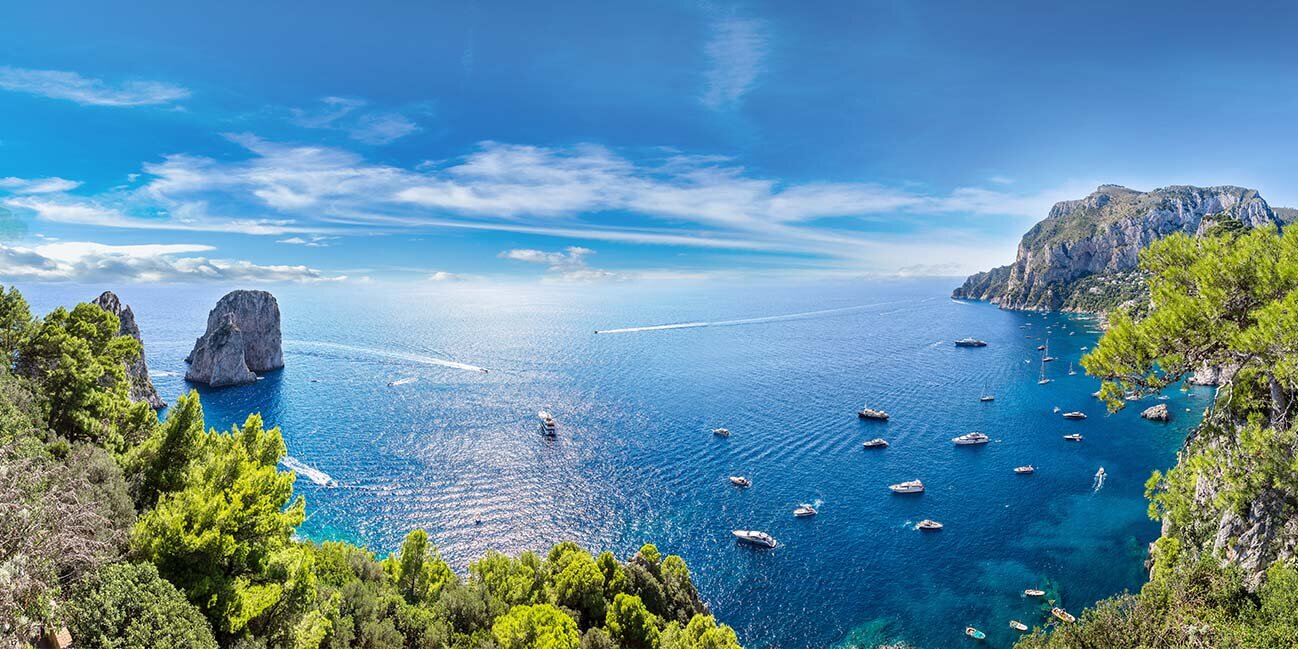 Die Insel Capri in Italien