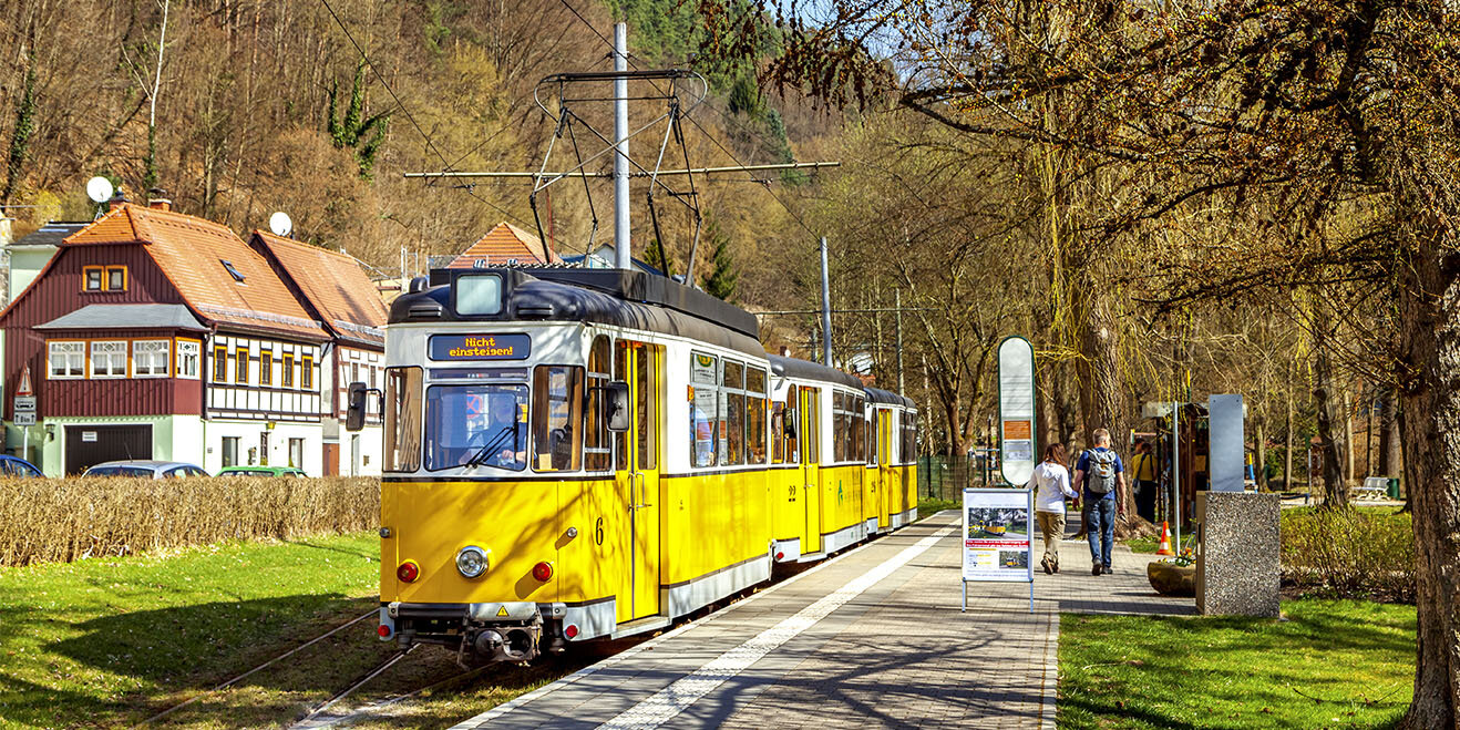 Die Kirnitzschtalbahn der Sächsischen Schweiz