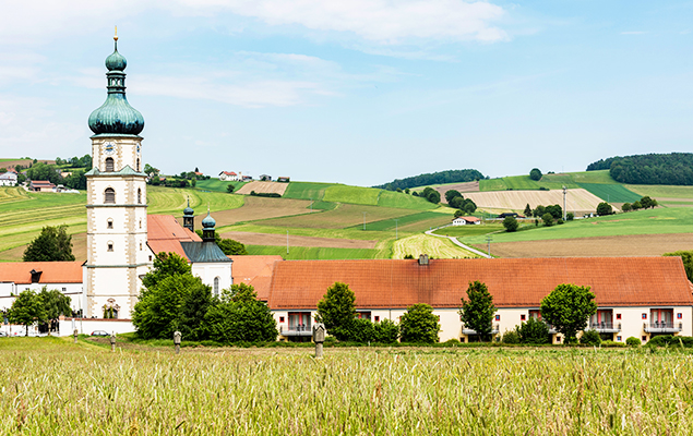 Außenansicht vom Hotel Klosterhof 