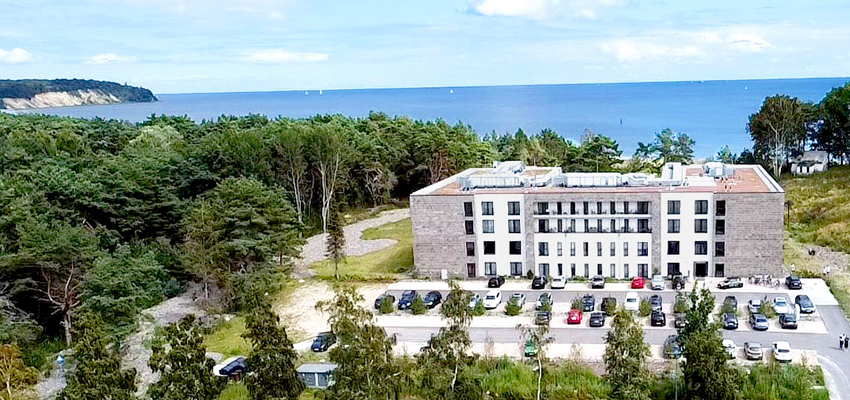 Das Santé Royale Rügen Resort befindet sich in traumhafter Lage.