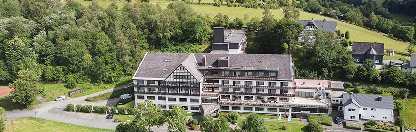 Außenansicht des Sauerland Alpin Hotels