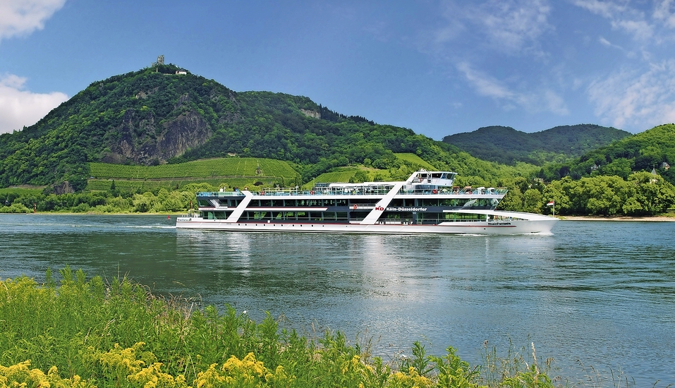 Freuen Sie sich auf eine schöne und informative Panorama-Schifffahrt auf dem Rhein!