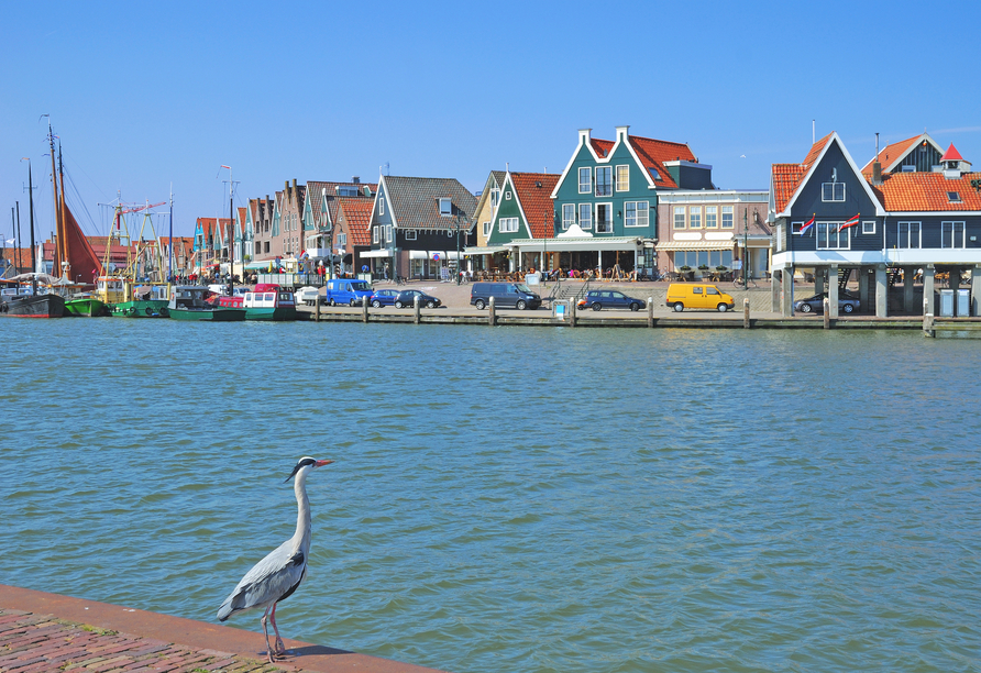 Freuen Sie sich auf einen Besuch des charmanten Fischerdorfs Volendam.