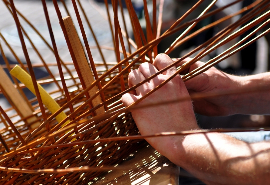 Das Korbflechten hat auf Madeira eine lange Tradition.