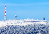 Hotel-Pension Zum Harzer Jodlermeister in Thale, Brockenbahn im Winter