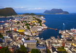 Blick über Ålesund