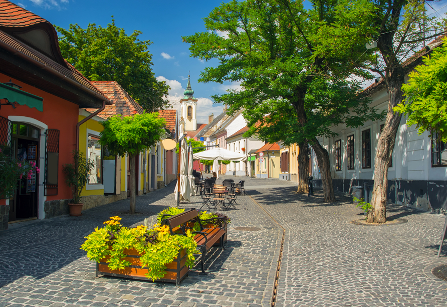 Freuen Sie sich auf einen Besuch des ungarischen Künstlerortes Szentendre.