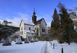 Das beeindruckende Kloster Eberbach zählt zu den schönsten Ausflugszielen der Region.