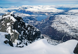 Winter-Berglandschaft in Narvik