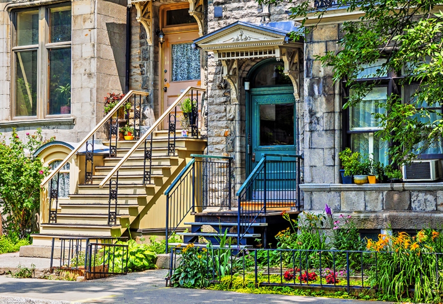 Freuen Sie sich auf Montreal, hier gibt es überall etwas zu sehen.