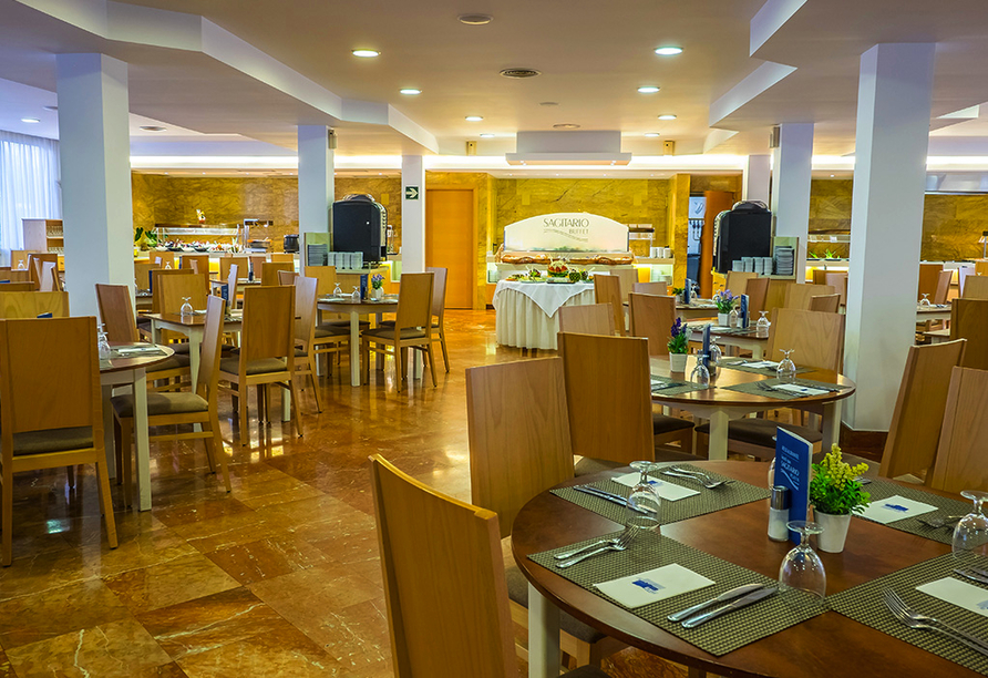 Hotel Spa Sagitario Playa in Cala Blanca, Restaurant