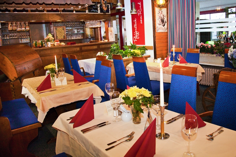 Im Restaurant des Hotels Gremersdorf werden Ihre Geschmacksnerven verwöhnt.