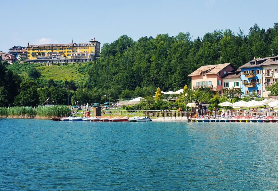 Ihr Hotel thront oberhalb des Lago di Lavarone.