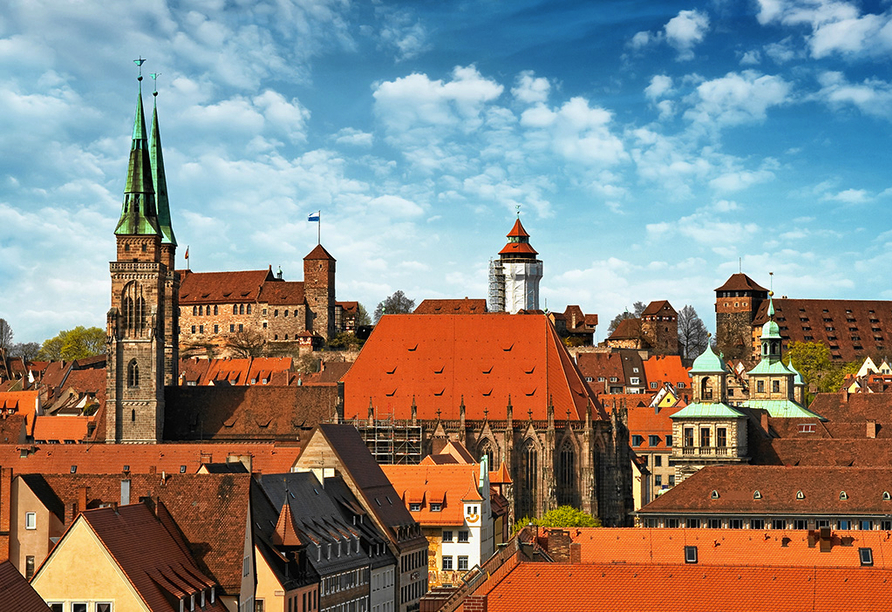 Die schöne Stadt Nürnberg ist immer einen Besuch wert.
