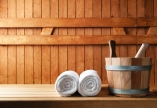 Gönnen Sie sich Erholung und Entspannung in der Sauna.