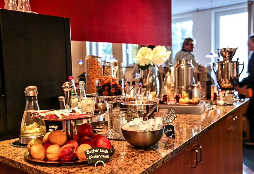 Best Western Hotel de Ville Eschweiler, Frühstücksbuffet