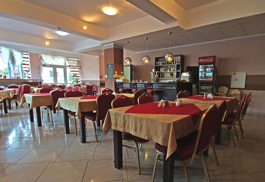 Restaurant im Hotel Rezydencja Korab 