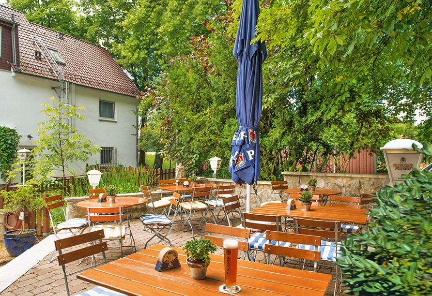 Hotel Kärntner Stub´n in Königslutter, Biergarten