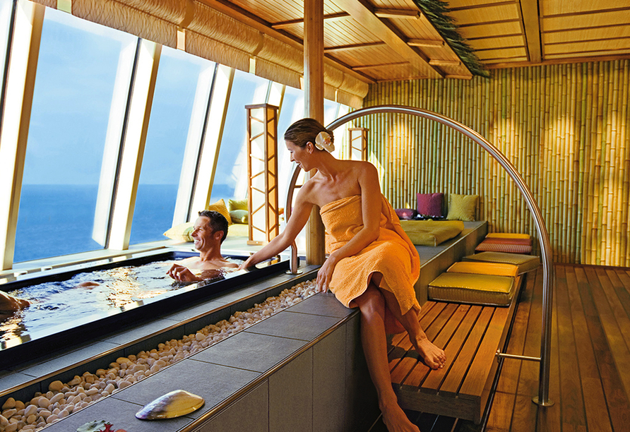 Entspannung pur finden Sie im Body & Soul Spa.