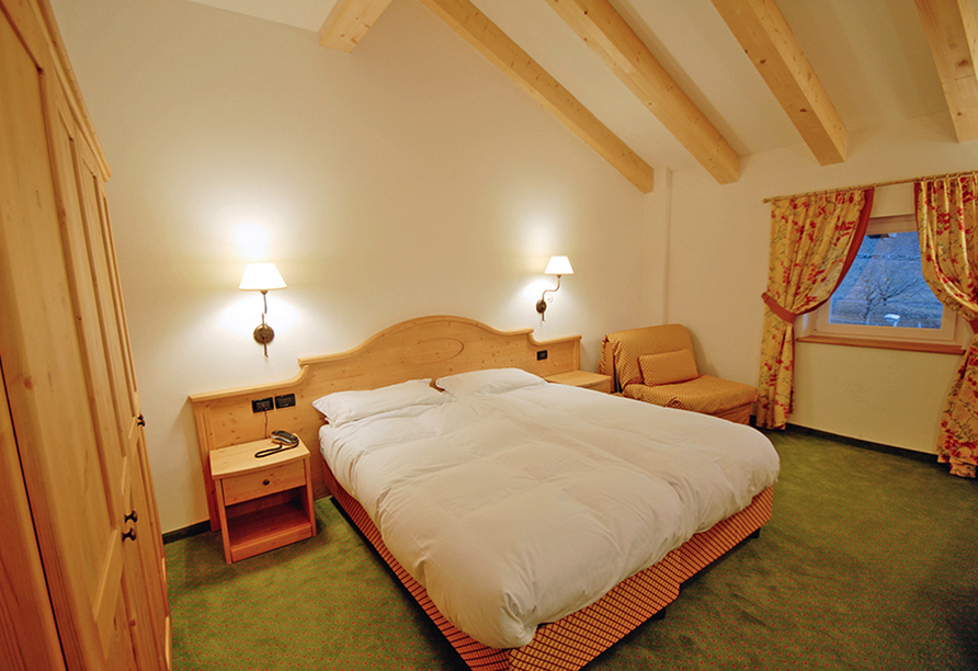 Rundreise Trentino-Gardasee, Zimmer Hotel Stella delle Alpi