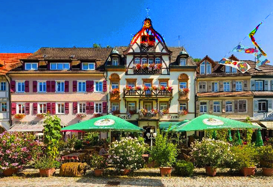 Hotel Restaurant Krone Wolfach im Kinzigtal im Schwarzwald, Außenansicht