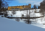 Das Grand Hotel Astoria im Winter