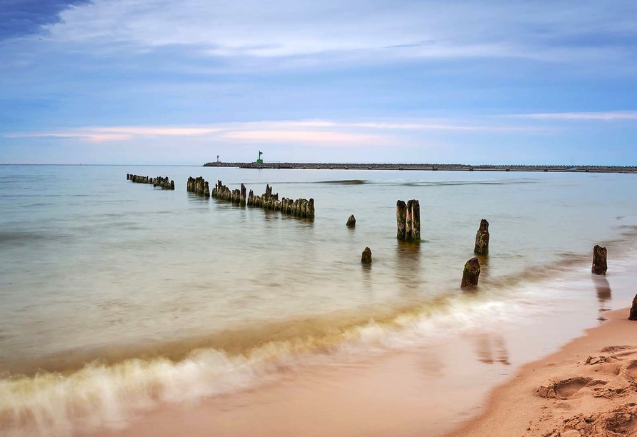 Wunderschöne Strände erwarten Sie an der polnischen Ostsee