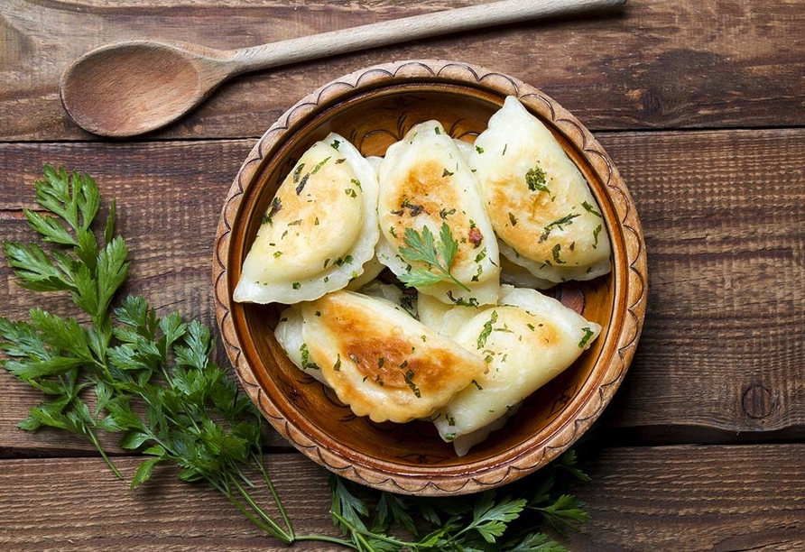 Pierogi - die Teigtaschen sind eine polnische Spezialität