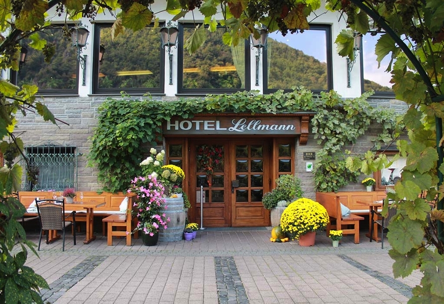 Hotel Lellmann in Löf, Eingangsbereich
