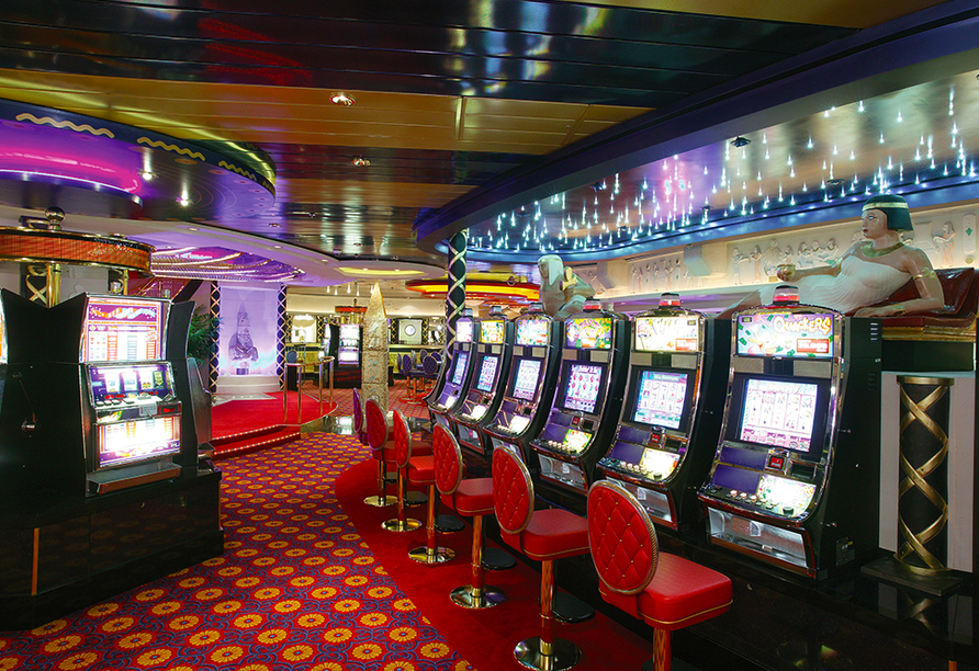 Das Casino an Bord von Color Magic oder Color Fantasy