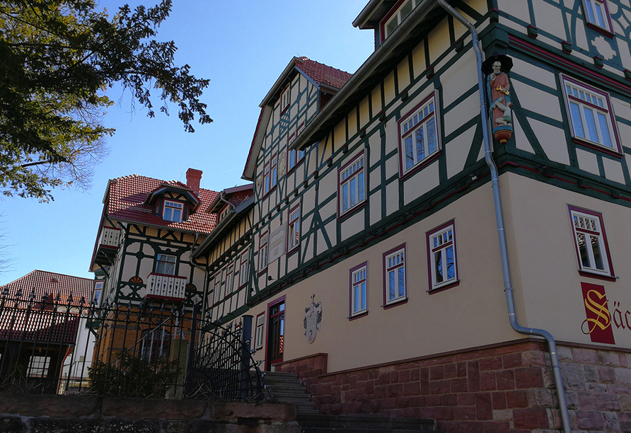 Hotel Saxenhof der Rhöner Botschaft, Außenansicht