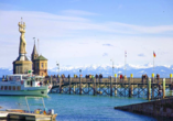 Der Hafen von Konstanz am Bodensee