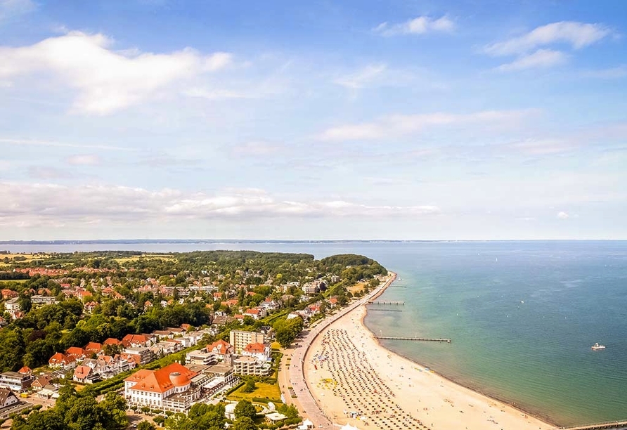 Travemünde an der Ostsee ist ein beliebtes Ausflugsziel.