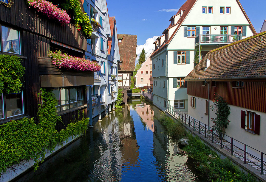 Das Fischerviertel in Ulm ist einen Ausflug wert.