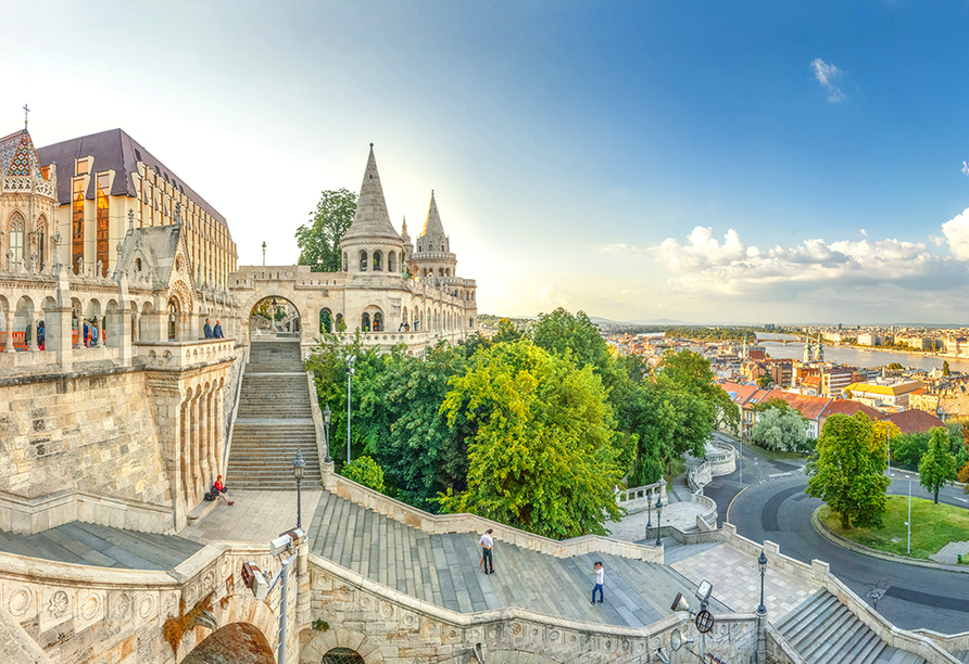 Die Fischerbastei in Budapest