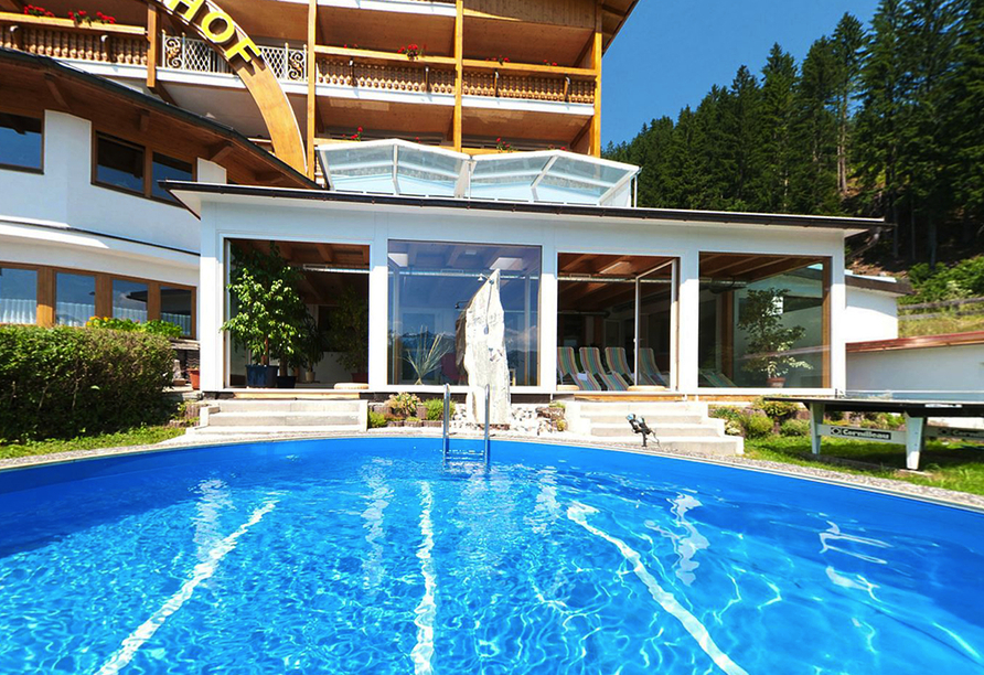 Best Western Panoramahotel Talhof in Wängle bei Reutte in Tirol, Außenpool