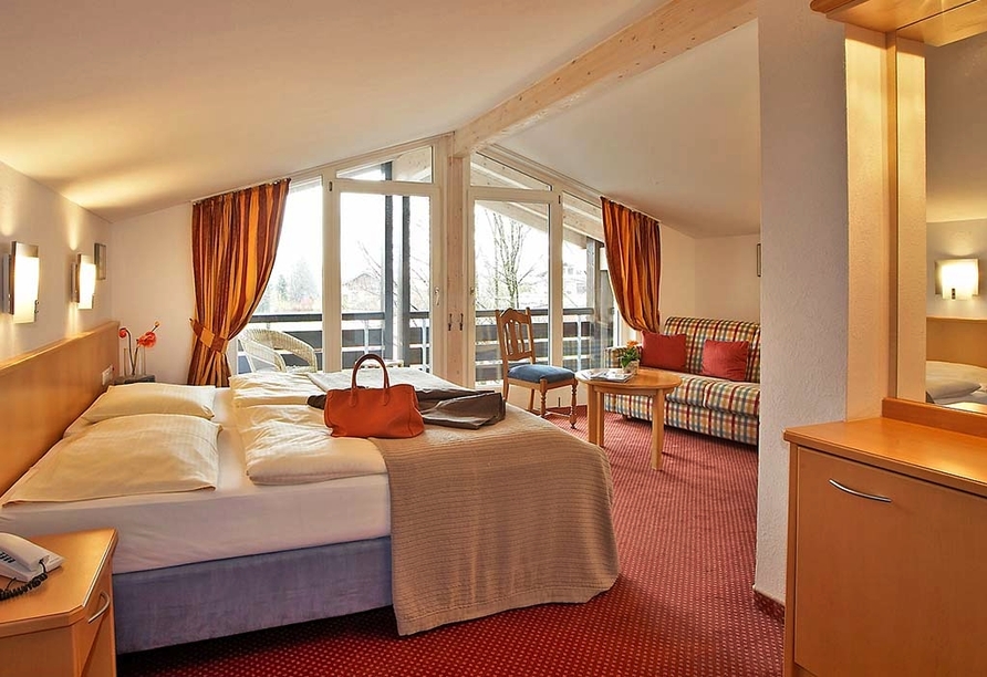 Hotel Bavaria in Oberstaufen, Zimmerbeispiel