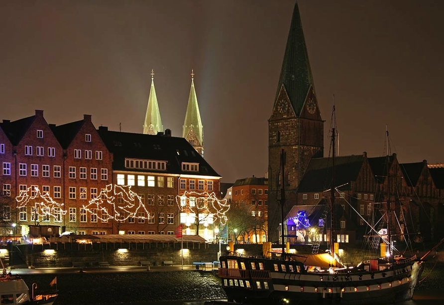 Bremen am Abend