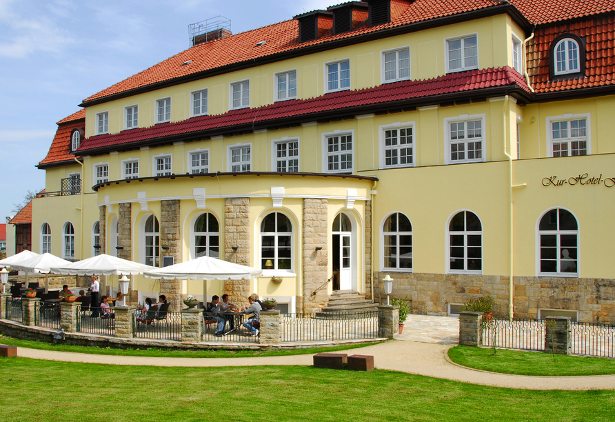 Außenansicht vom Kurhotel Fürstenhof 